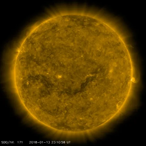 Image of Sun's corona