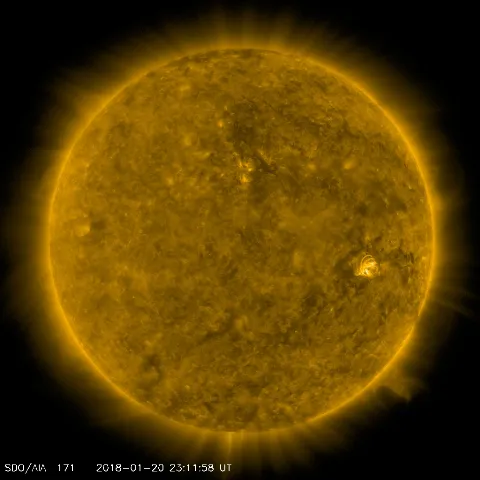 Image of Sun's corona