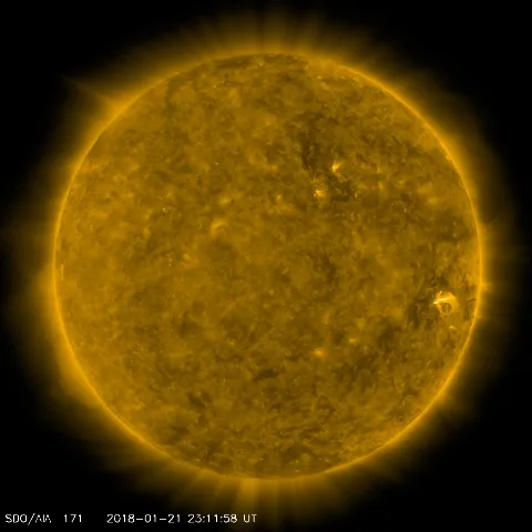 Image of Sun's corona