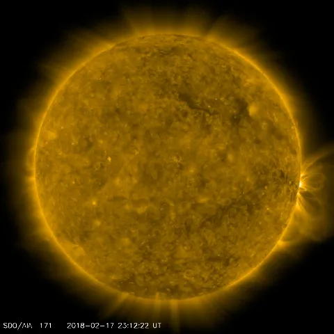 Image of Sun's corona