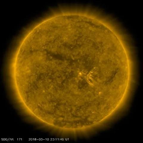 Image of Sun's corona