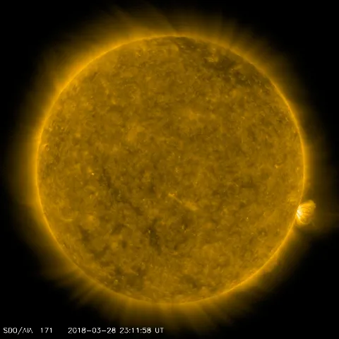 Image of Sun's corona