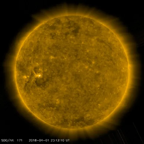 Image of Sun's corona