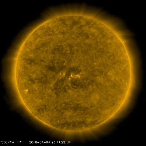 Image of Sun's corona