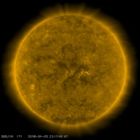 Image of Sun's corona