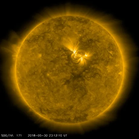 Image of Sun's corona