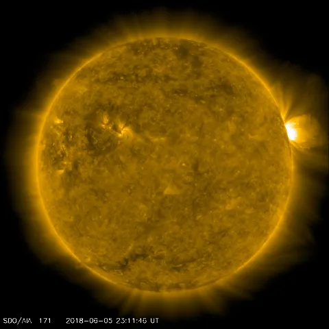 Image of Sun's corona