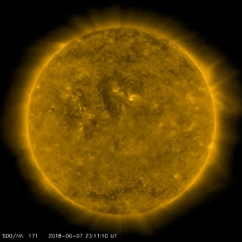 Image of Sun's corona