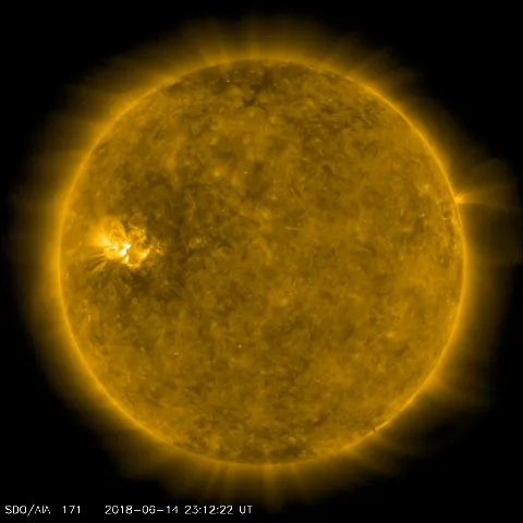 Image of Sun's corona