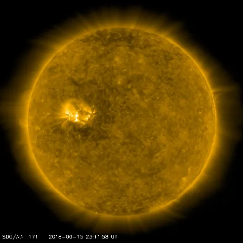 Image of Sun's corona