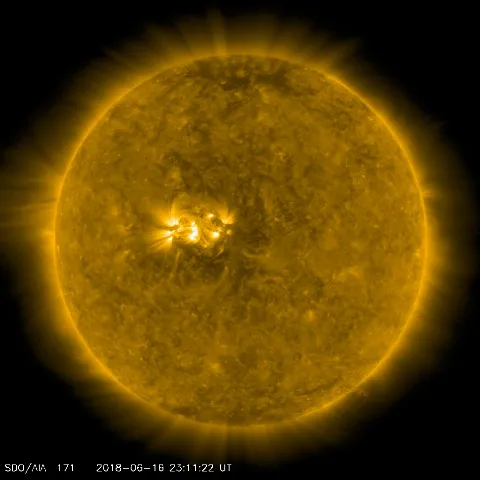 Image of Sun's corona