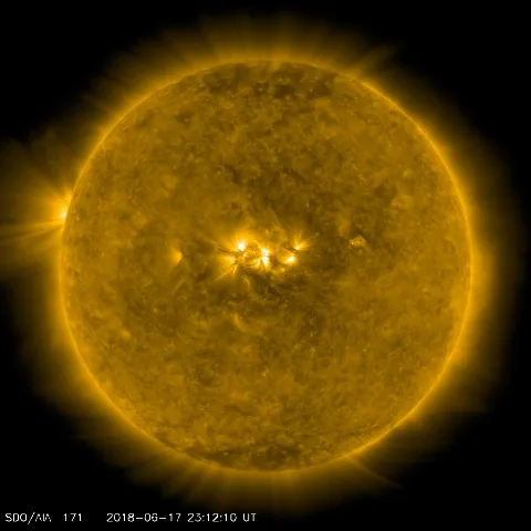 Image of Sun's corona