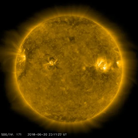 Image of Sun's corona