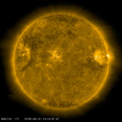 Image of Sun's corona