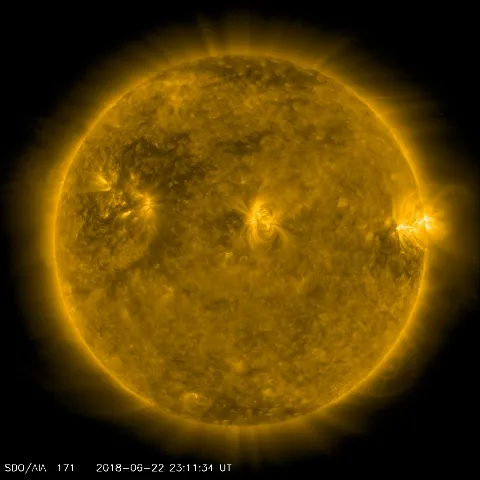 Image of Sun's corona