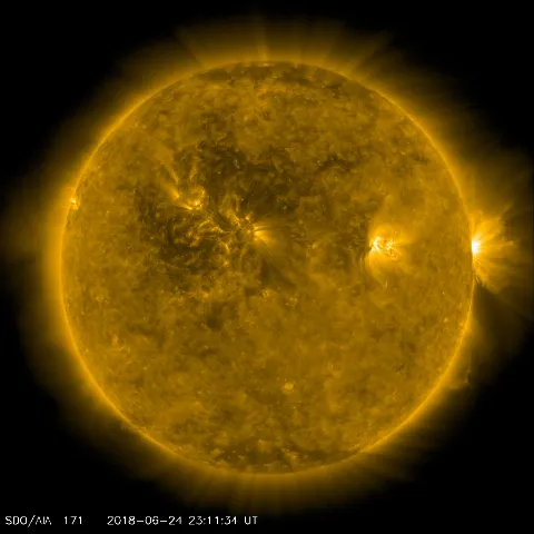 Image of Sun's corona