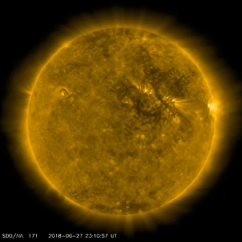 Image of Sun's corona