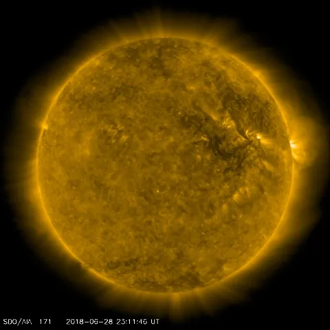 Image of Sun's corona