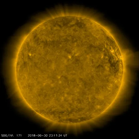 Image of Sun's corona