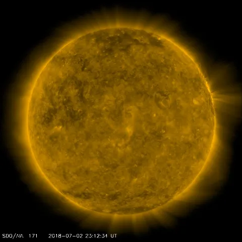 Image of Sun's corona