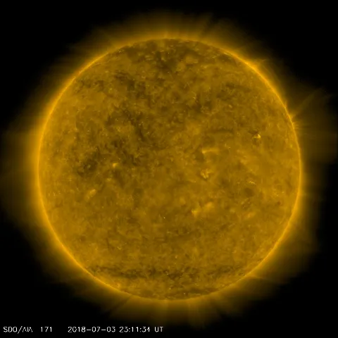 Image of Sun's corona