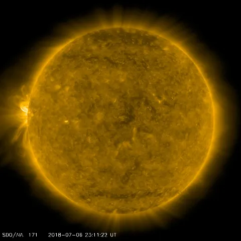 Image of Sun's corona