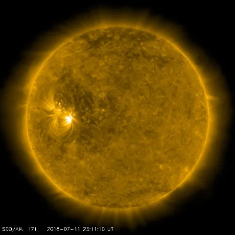 Image of Sun's corona