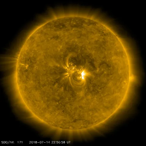 Image of Sun's corona