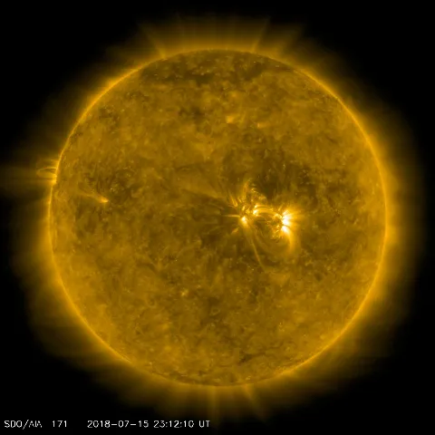 Image of Sun's corona