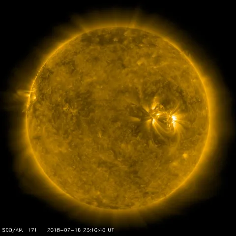 Image of Sun's corona