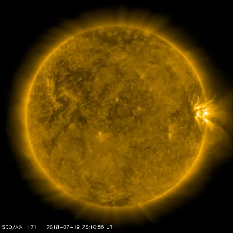 Image of Sun's corona