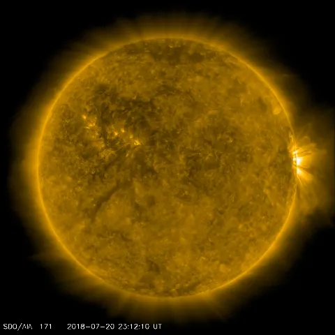 Image of Sun's corona