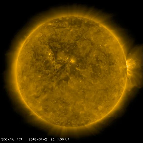 Image of Sun's corona