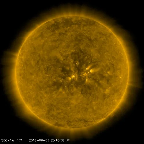 Image of Sun's corona