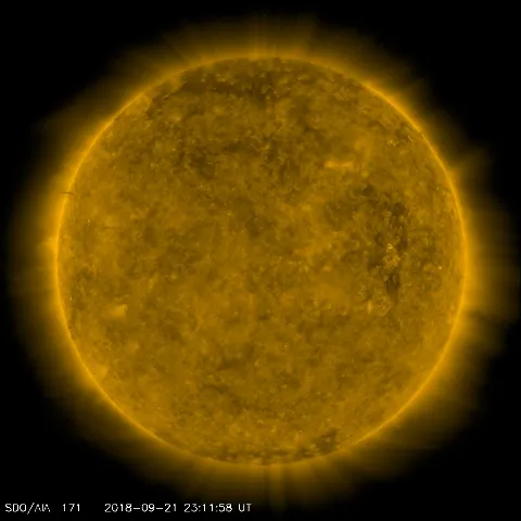 Image of Sun's corona