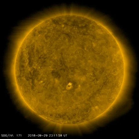 Image of Sun's corona