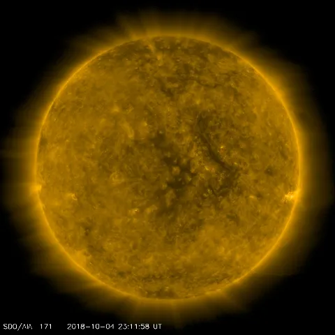 Image of Sun's corona