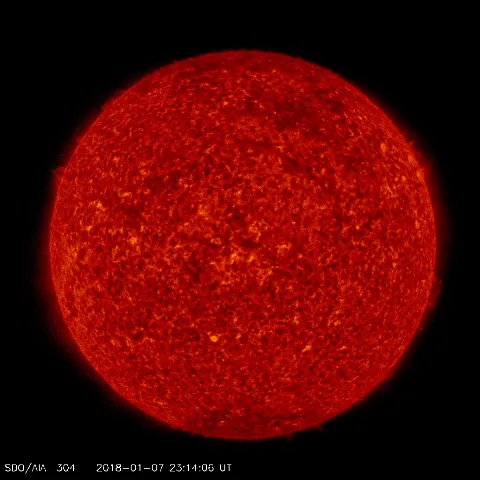 Image of Sun's transition region