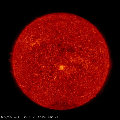 Image of Sun's transition region