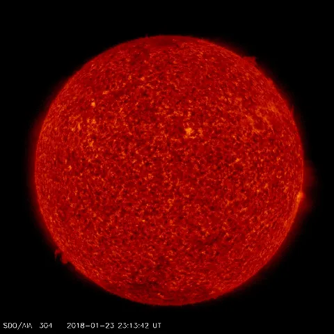 Image of Sun's transition region