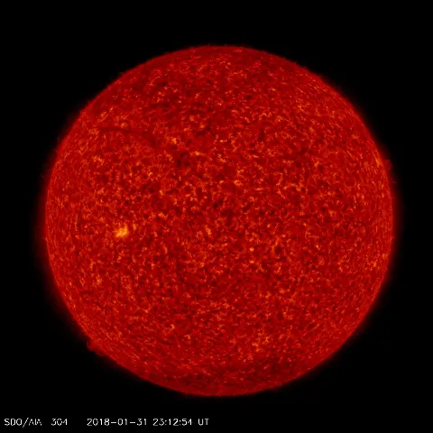 Image of Sun's transition region