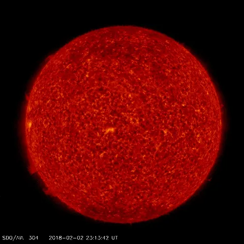 Image of Sun's transition region