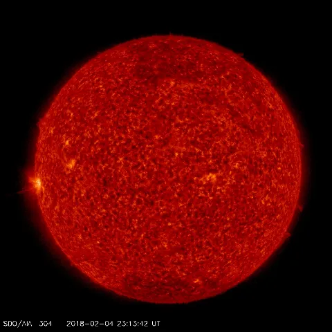 Image of Sun's transition region