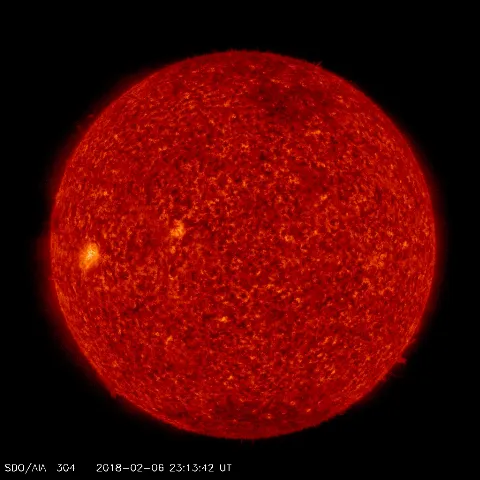 Image of Sun's transition region