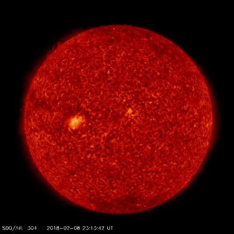 Image of Sun's transition region