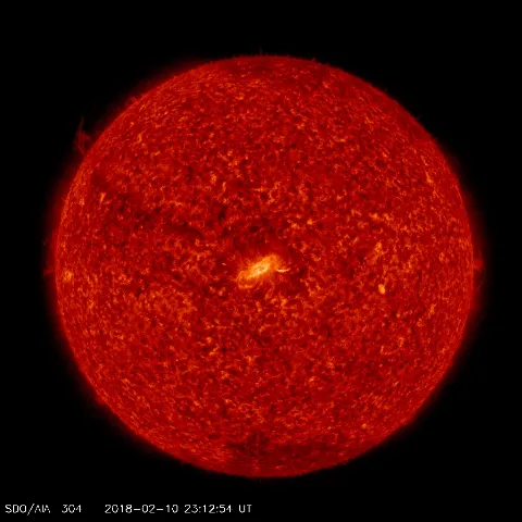 Image of Sun's transition region