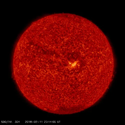 Image of Sun's transition region