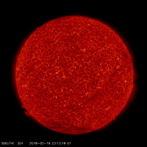 Image of Sun's transition region