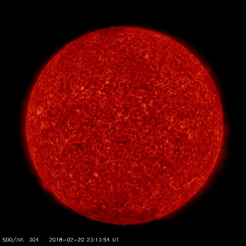 Image of Sun's transition region