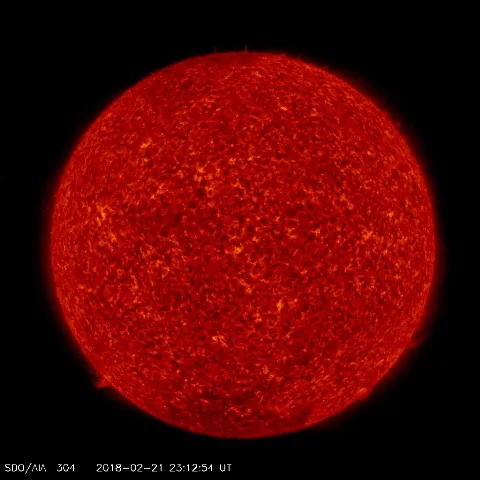 Image of Sun's transition region